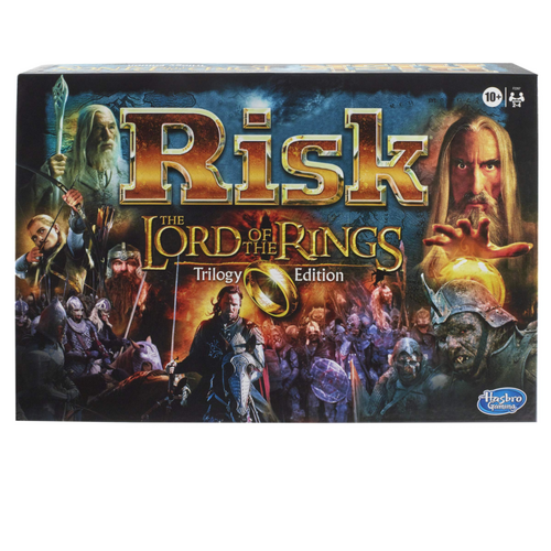 Risk: The Lord of the Rings Trilogy Edition Board Game 2-4 Players Ages 10+