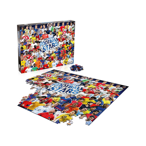 Winning Moves World of Football Stars Jigsaw Puzzle 1000 Pieces (WMA052788)