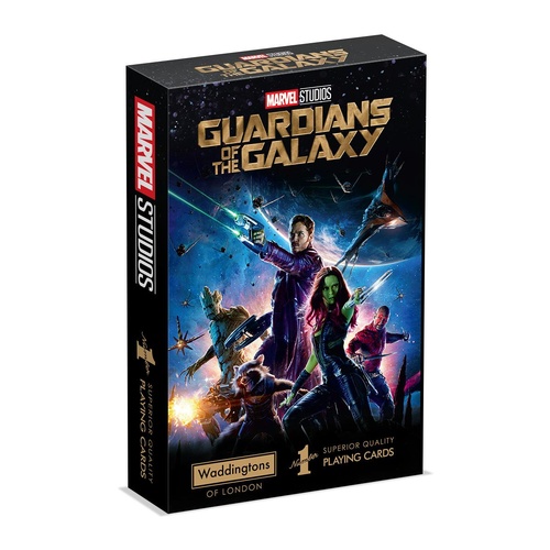 Waddingtons Number 1: Guardians of the Galaxy Playing Cards 2+ Players Ages 4+
