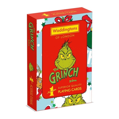 Waddingtons No. 1 of London Classic Playing Cards: The Grinch