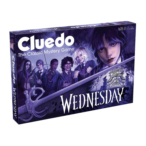 Winning Moves Cluedo Wednesday Edition Board Game 2-6 Players (WMA060950)