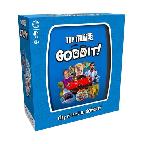 Top Trumps Original GoddIt! Card Game 1-6 Players Ages 6+