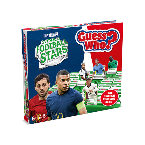 Top Trumps Guess Who? World Football Stars Board Game 2-Players (WMA061377)