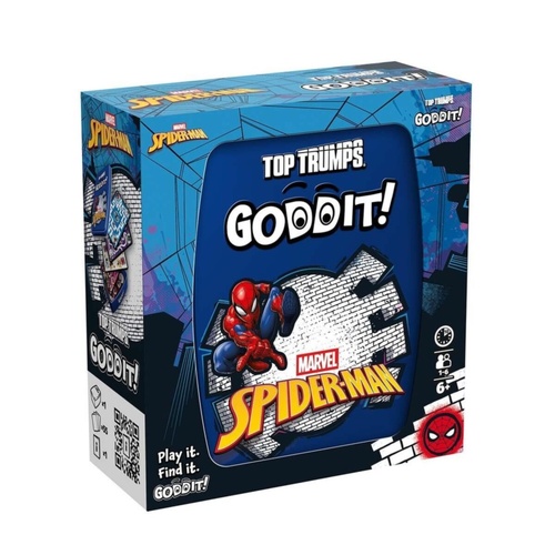 Top Trumps Goddit!: Marvel Spider-Man Card Game 1-6 Players Ages 6+