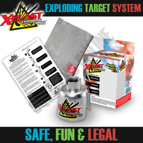 X Blast Target Shooting System For Airgun Archery Gun Safe Legal (XBLAZ032)