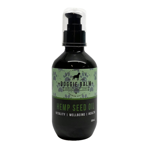 Doggie Balm Hemp Seed Oil Health Supplement for Dogs 200ml