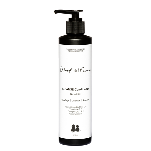 Woof & Meow Cleanse Dogs & Cats Grooming Conditioner 250ml