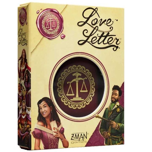 Z-Man Games Love Letter Card Game Revised 2-6 Players Ages 10+ (ZMG130985)