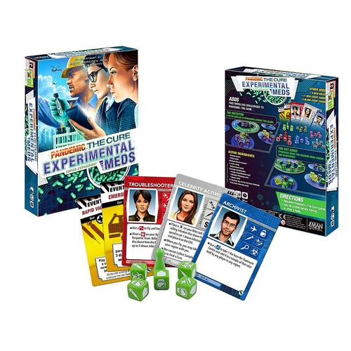 Z-Man Games Pandemic The Cure Experimental Strategy Board Game (ZMG71151)